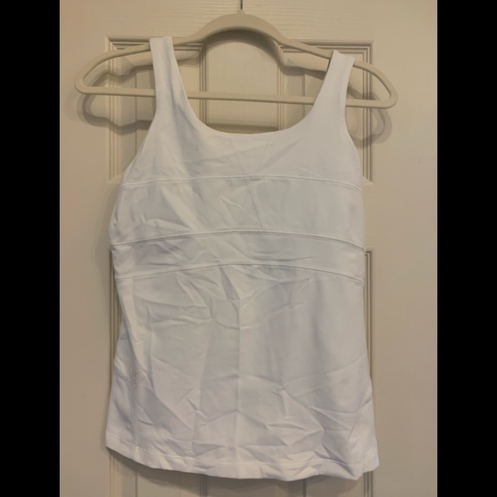 Athleta White Workout Tank